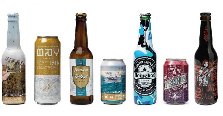 Bieretiketten en biersleeves
