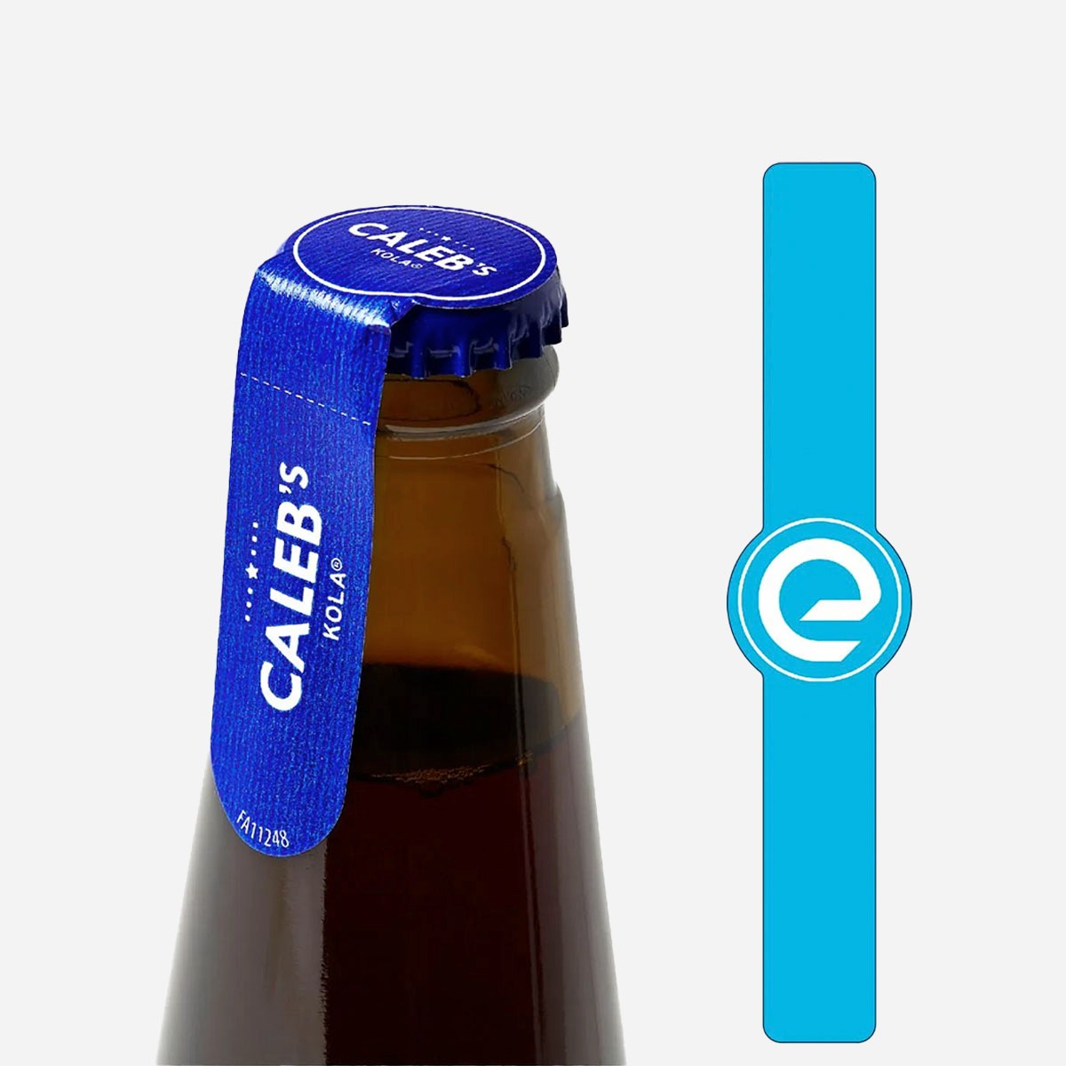 sluitzegel op bierflesje