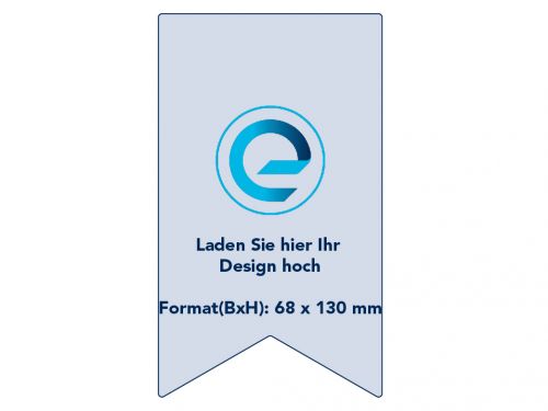 Spezielle Form Etiketten