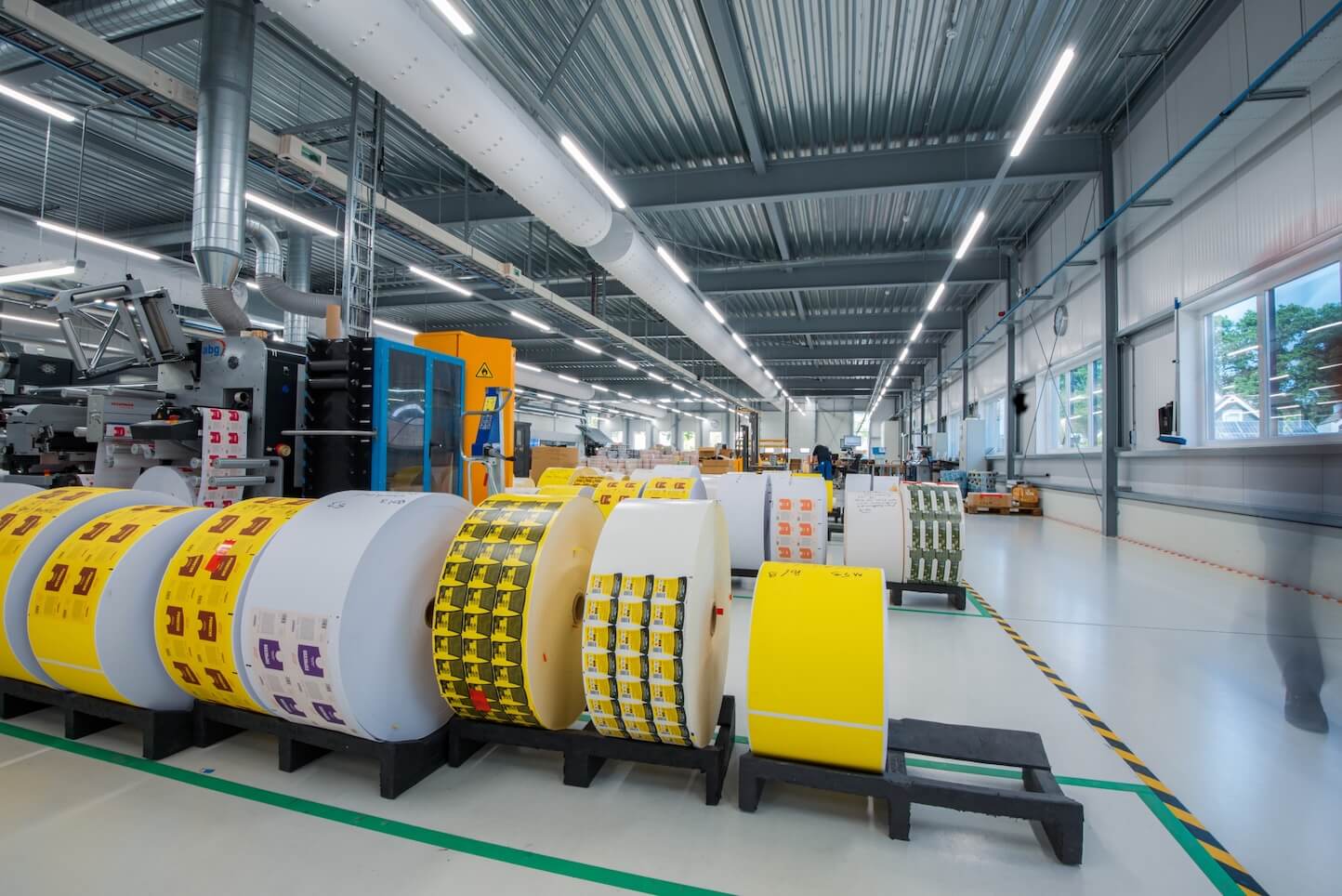 Produktionsumgebung der Druckerei Eshuis